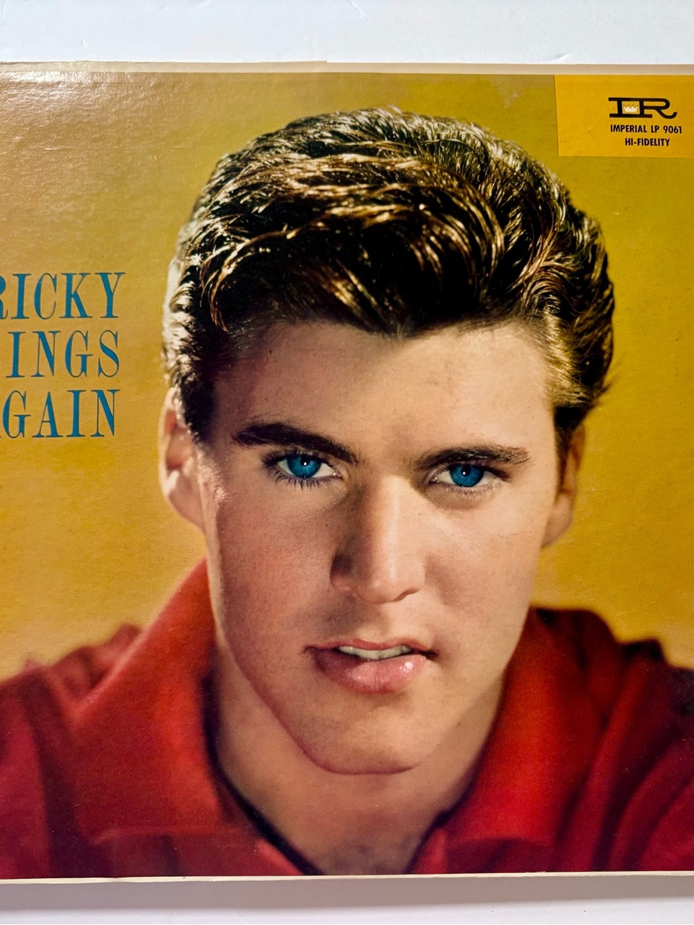 Ricky Nelson Ricky Sings Again 1959 Mono LP Rock & Roll Imperial LP-9061 VG+ VG